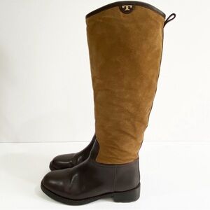 Tory Burch Kensington Shearing Riding Boots